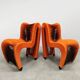 Funky seat belt dining chairs Phillips collection