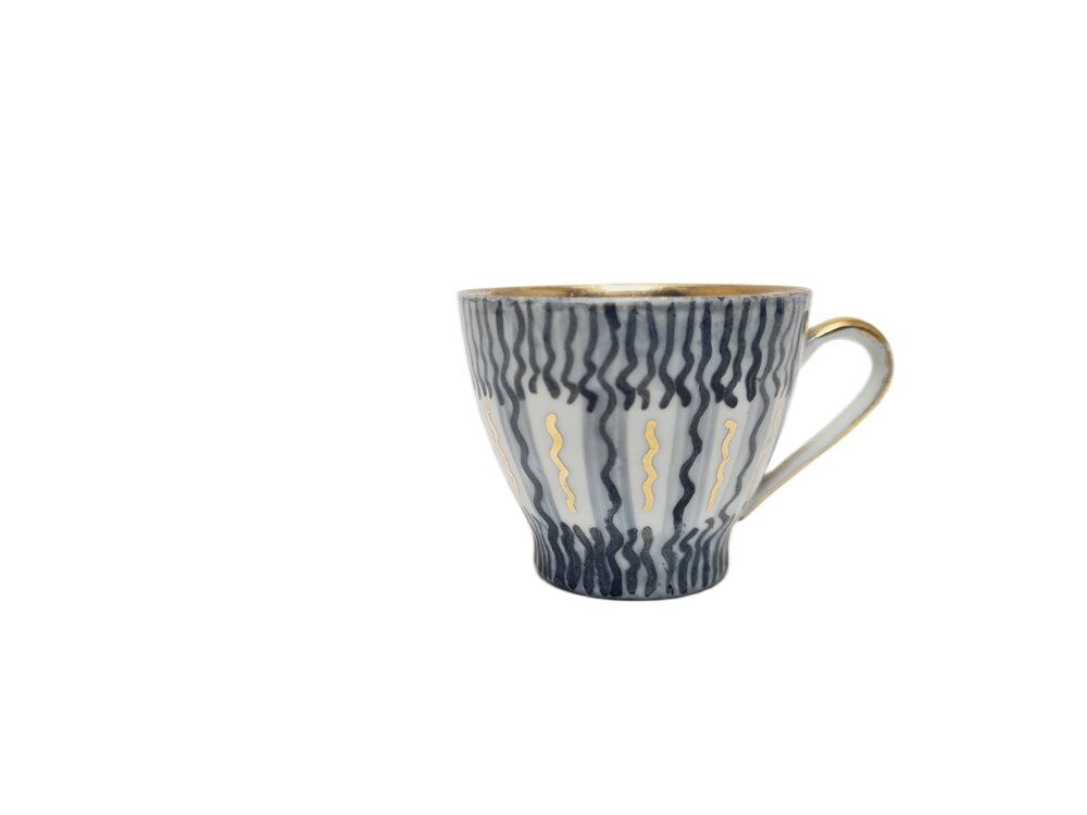 Porcelain Karolina cup from Department Kwiatogal, Poland, 1960s