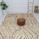 Handmade wool Berber rug 332 X 195 CM