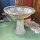 Reconstituted stone planter from the 1970s.