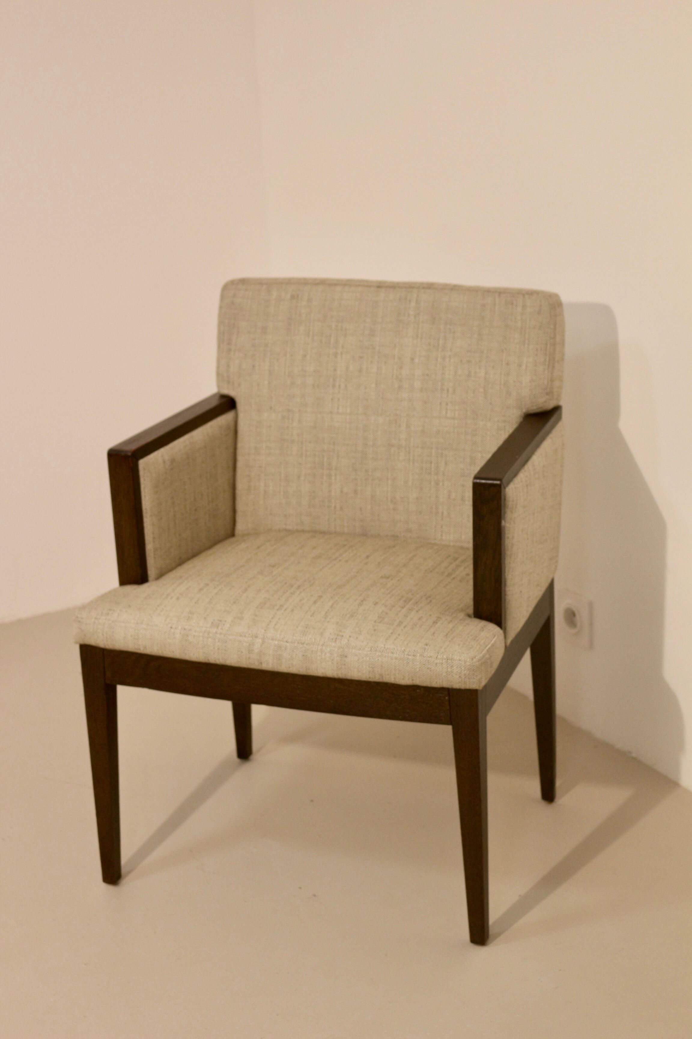 Cube armchair year 1960 fabric