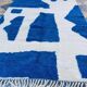 Large natural wool rug 200 x 300 cm