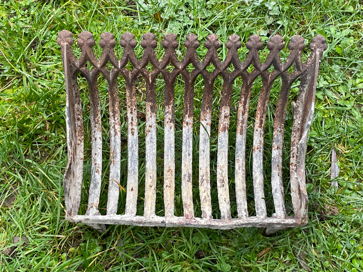 Cast iron fireplace brazier