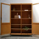 Vintage school library cabinet