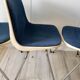 Set of 4 vintage Cojar chairs – Fermigier design – National Furniture