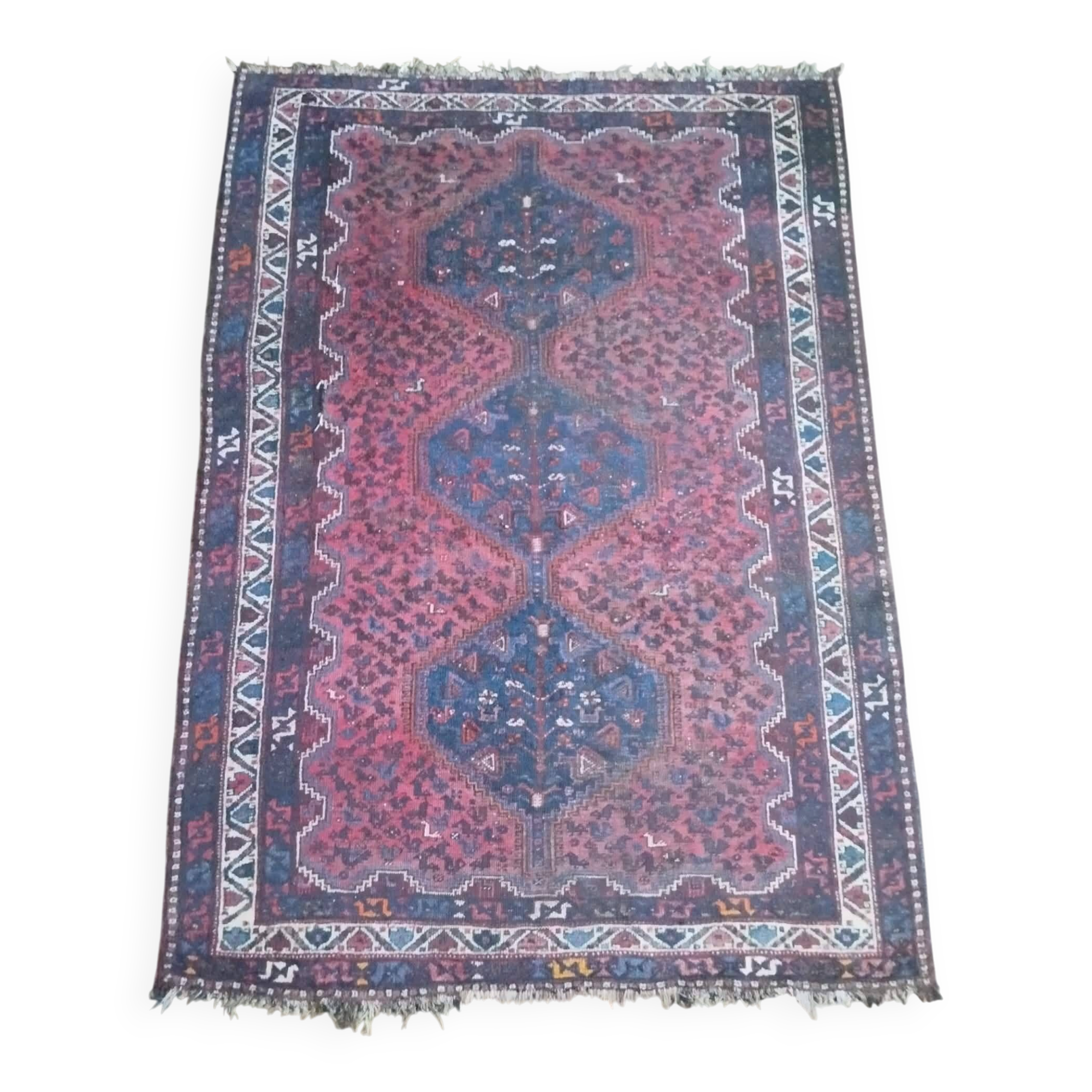 Handmade Qashqai Persian rug 288x207cm