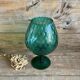 Emerald green Empoli vase