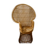 Fauteuil Emmanuelle en rotin