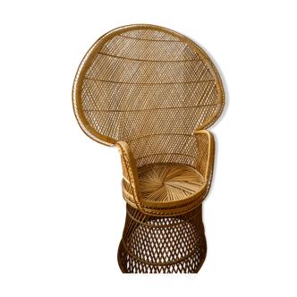 Emmanuelle chair in rattan