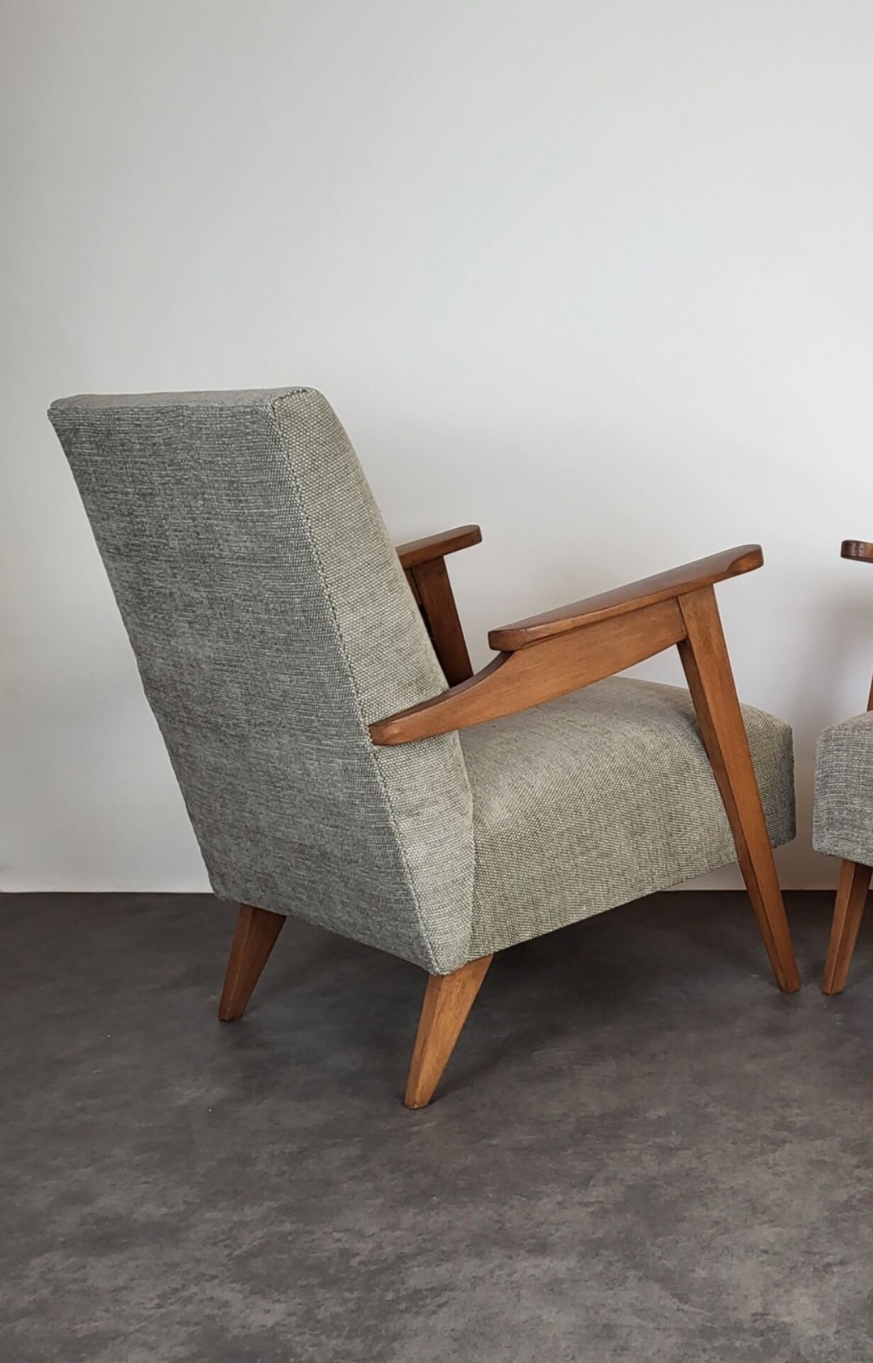 Restored Scandinavian armchair 1960