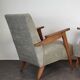 Restored Scandinavian armchair 1960