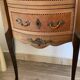 Small Louis XV style half-moon chest of drawers