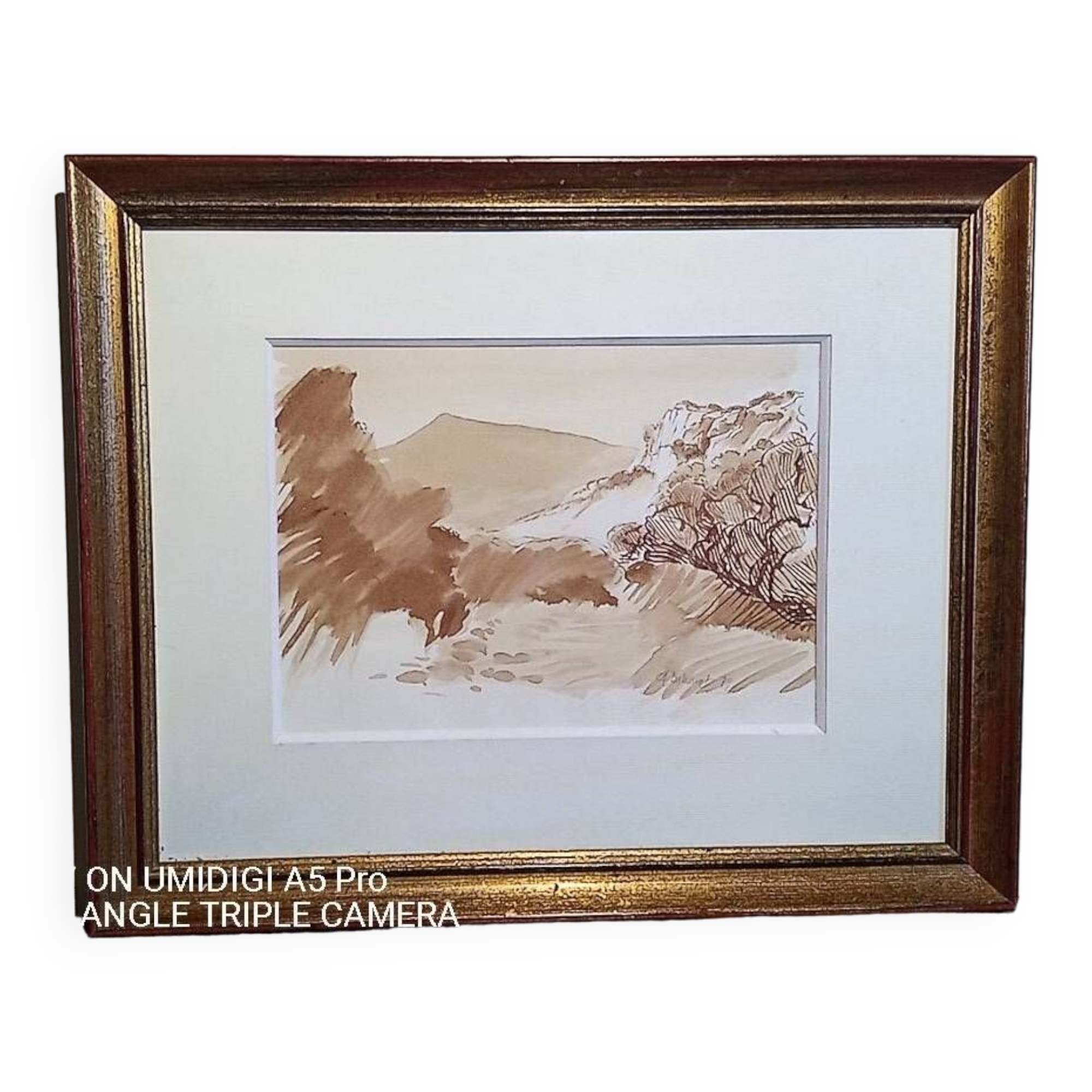 Watercolor - Christine Delessert - 22 x 31 cm - Lyonnaise school