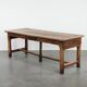 Antique French dining table made of fruitwood  from the late 18th century