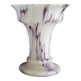 Vintage glass paste vase