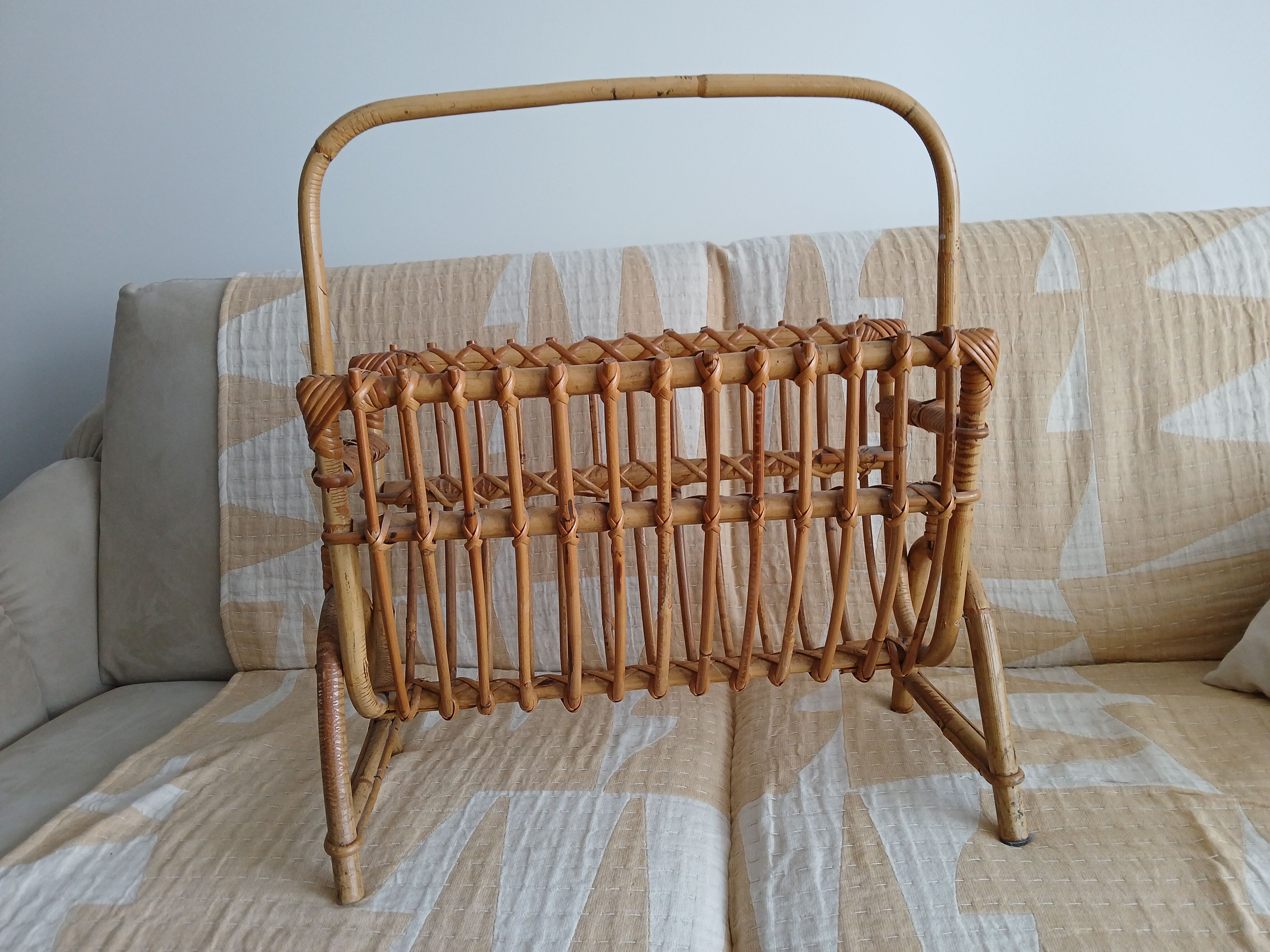 Vintage magazine rack