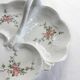Aperitif dish called "beggar" in vintage Limoges porcelain