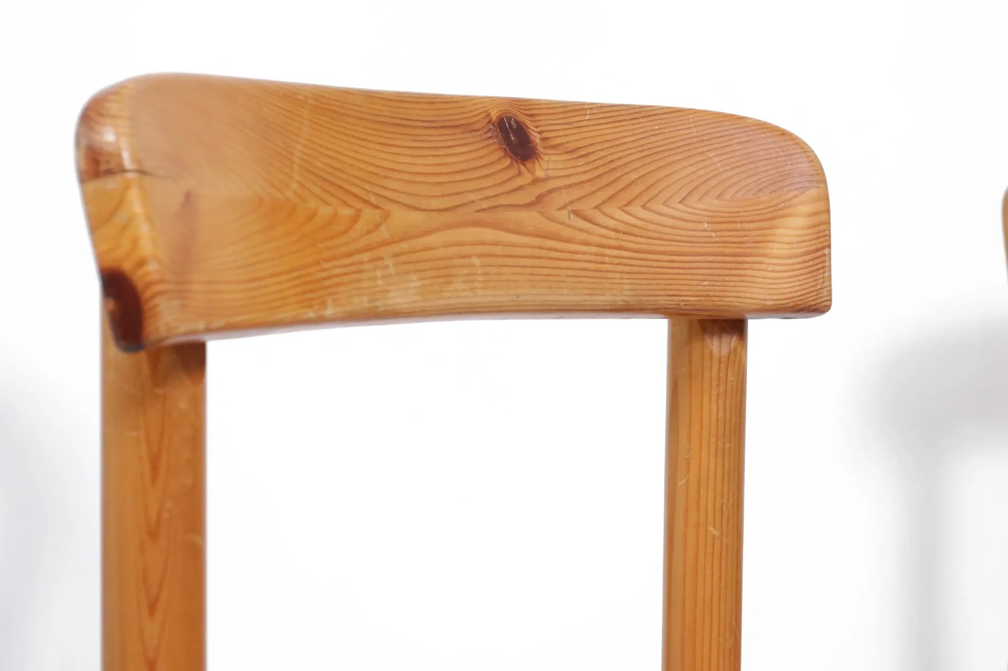 Set of 4 Danish pine chairs in Rainer Daumiller style – circa 1975