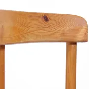 Set of 4 Danish pine chairs in Rainer Daumiller style – circa 1975