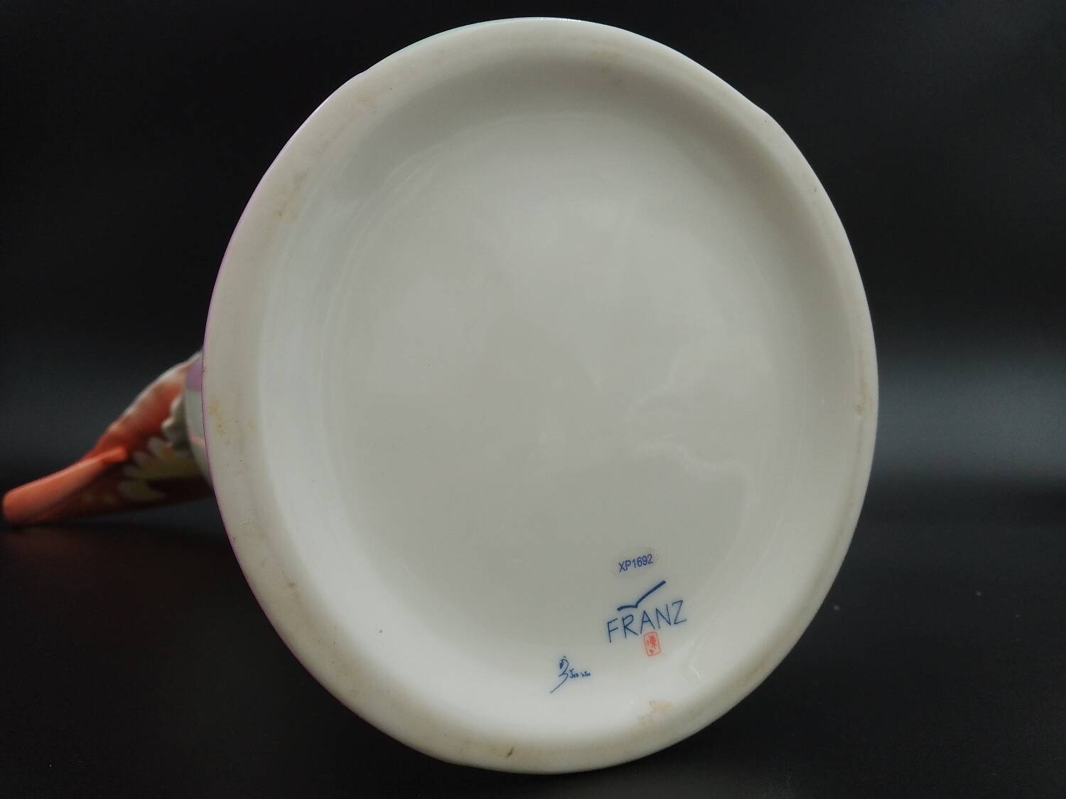 Fine porcelain vase collection franz papillon xp1692 jen woo