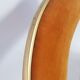 Set of three folding chairs opera golden yellow/mustard