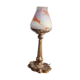 Lampe pied bronze art nouveau