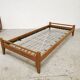 Pair of vintage beds Marcel Gascoin 1950