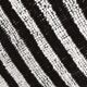 2x9 Brown White Striped Runner Rug, 69x289Cm SK 242096