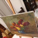 painting still life bouquet