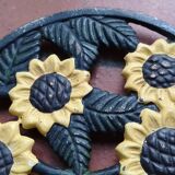 Vintage cast iron trivet