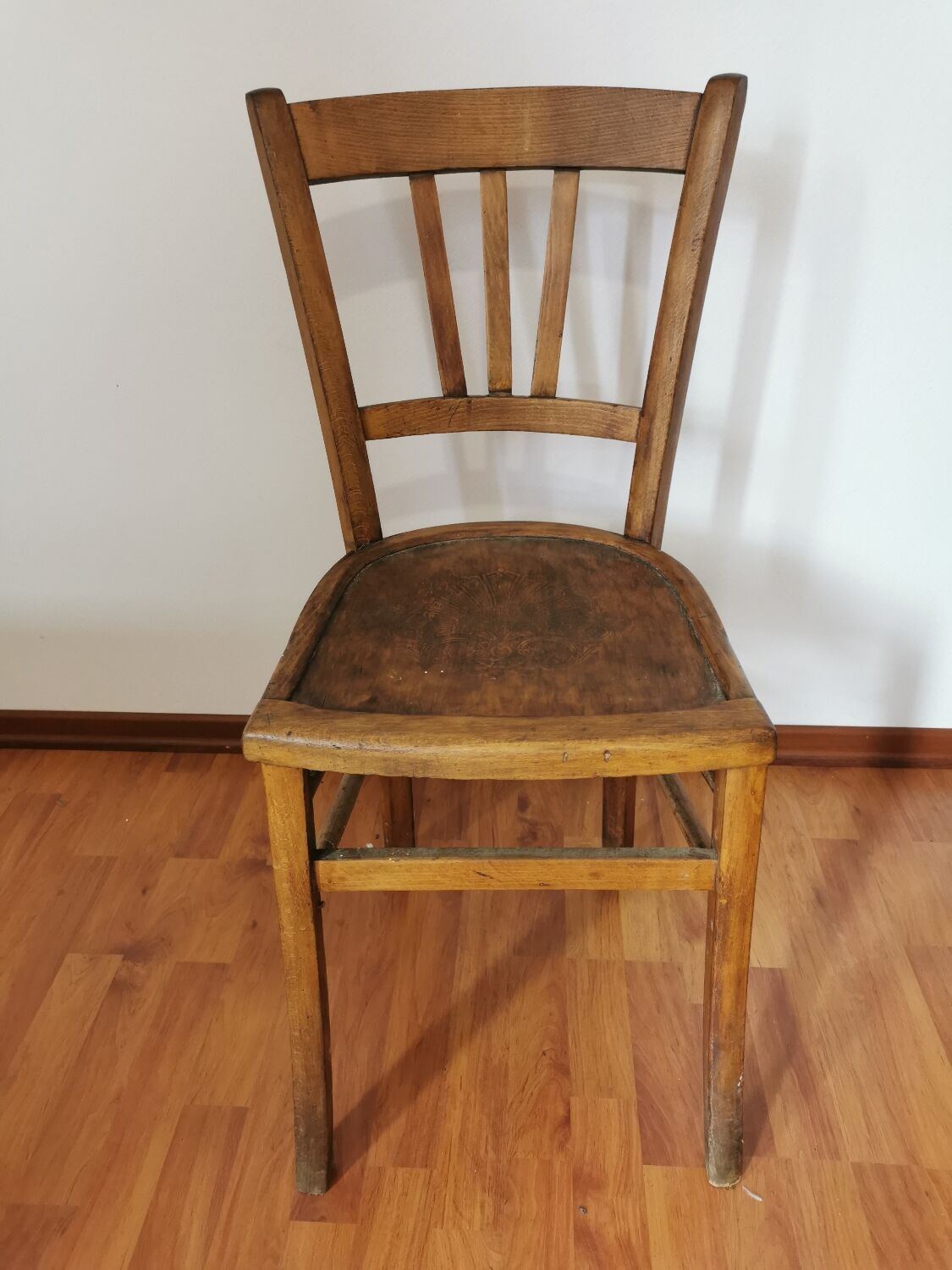 Set table and chairs bistro antique