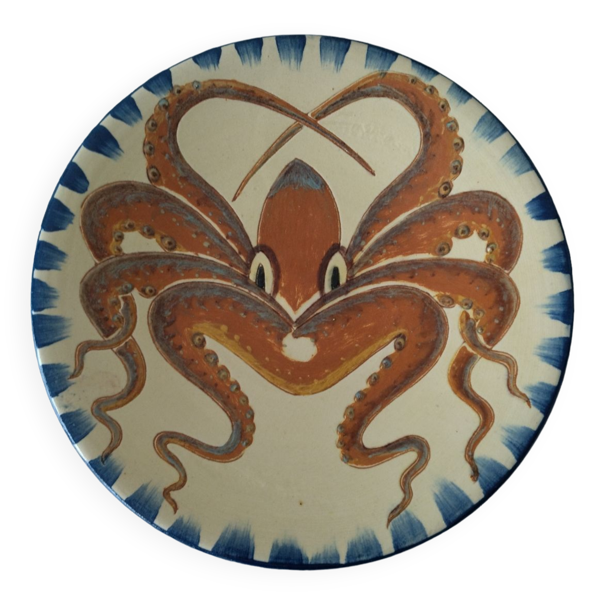 Ceramic dish Puigdemont vintage lobster
