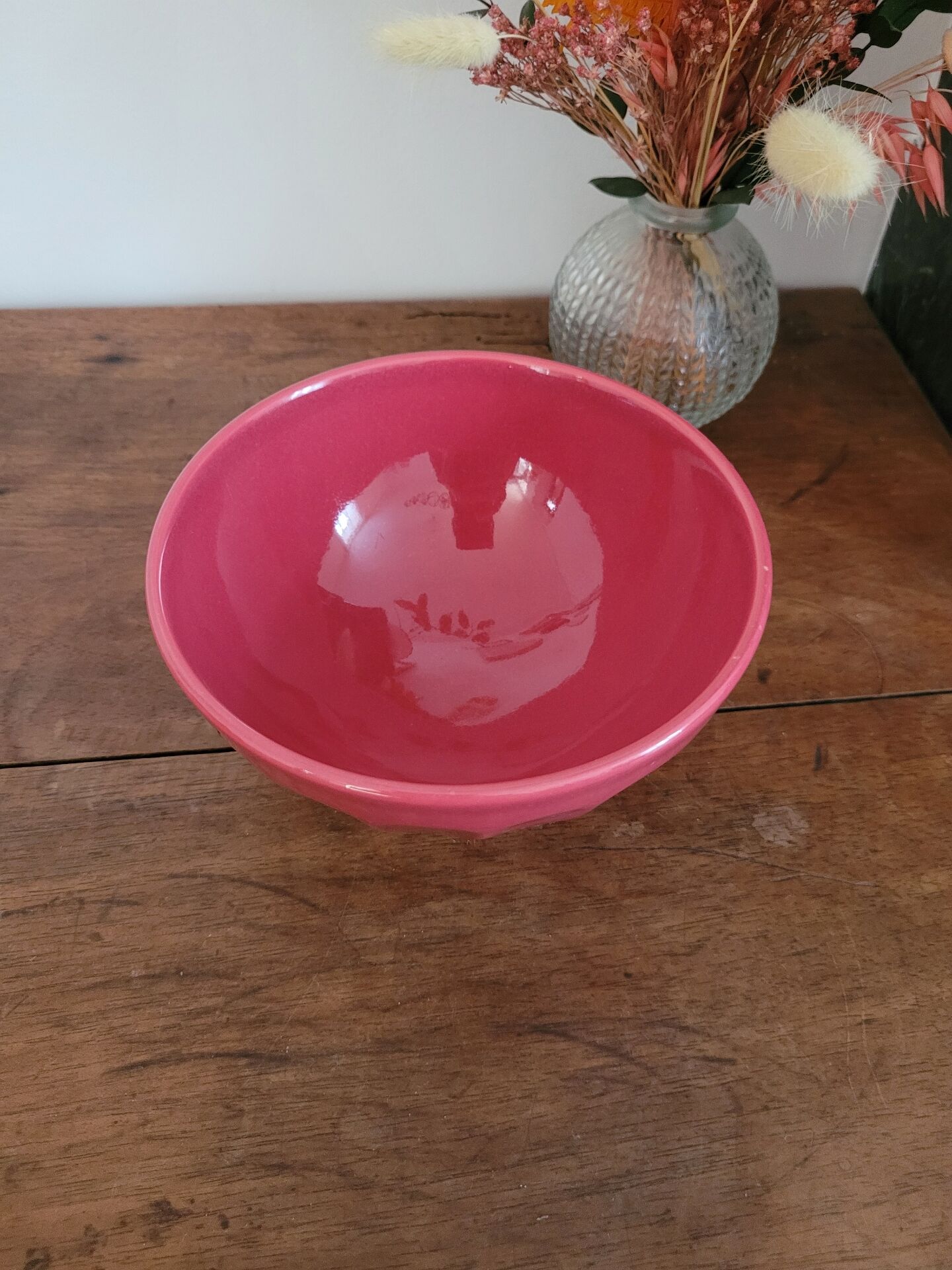 Bol vintage Italy red