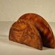 Thuja burl pencil holder