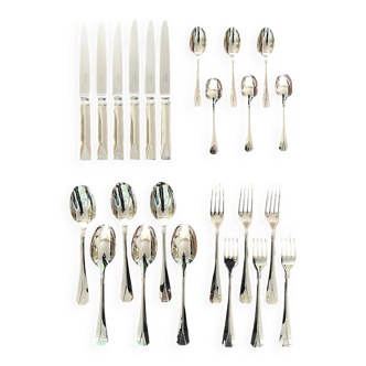 Christofle Atlantide, 24-piece cutlery set, excellent condition