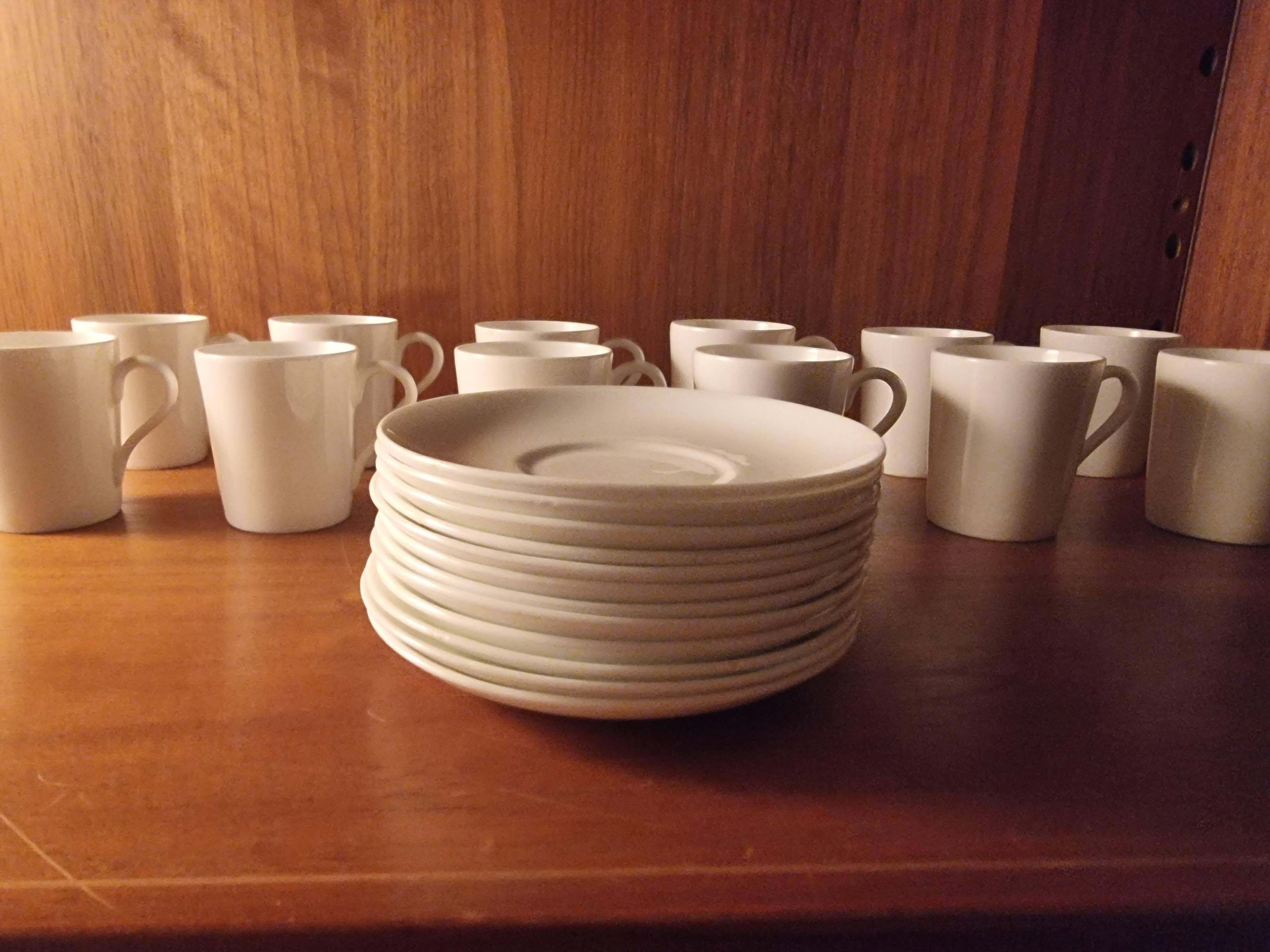 Stig Lindberg, 10 porcelain espresso cups from Gustavsberg, Scandinavian Modern.