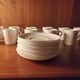 Stig Lindberg, 10 porcelain espresso cups from Gustavsberg, Scandinavian Modern.
