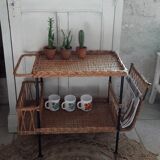 Wheels serving table