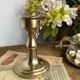 Brass candle holder