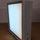 Vintage medical radio negatoscope, glass and Quartz light panel