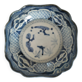 Antique Japanese porcelain cup – Arita blue decoration, late 19th century