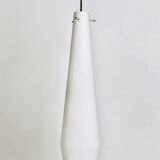 Vintage encased glass and brass pendant by Stilnovo, Italy