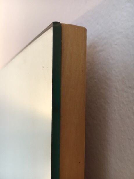 Dressing table in a 1.20m x 1.70m and vintage mirror, 1960's