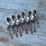 Set of 12 dessert spoons, Art Deco