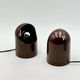 Pair of Space Age Lamps by Siberin Caronno, Italy 1970s