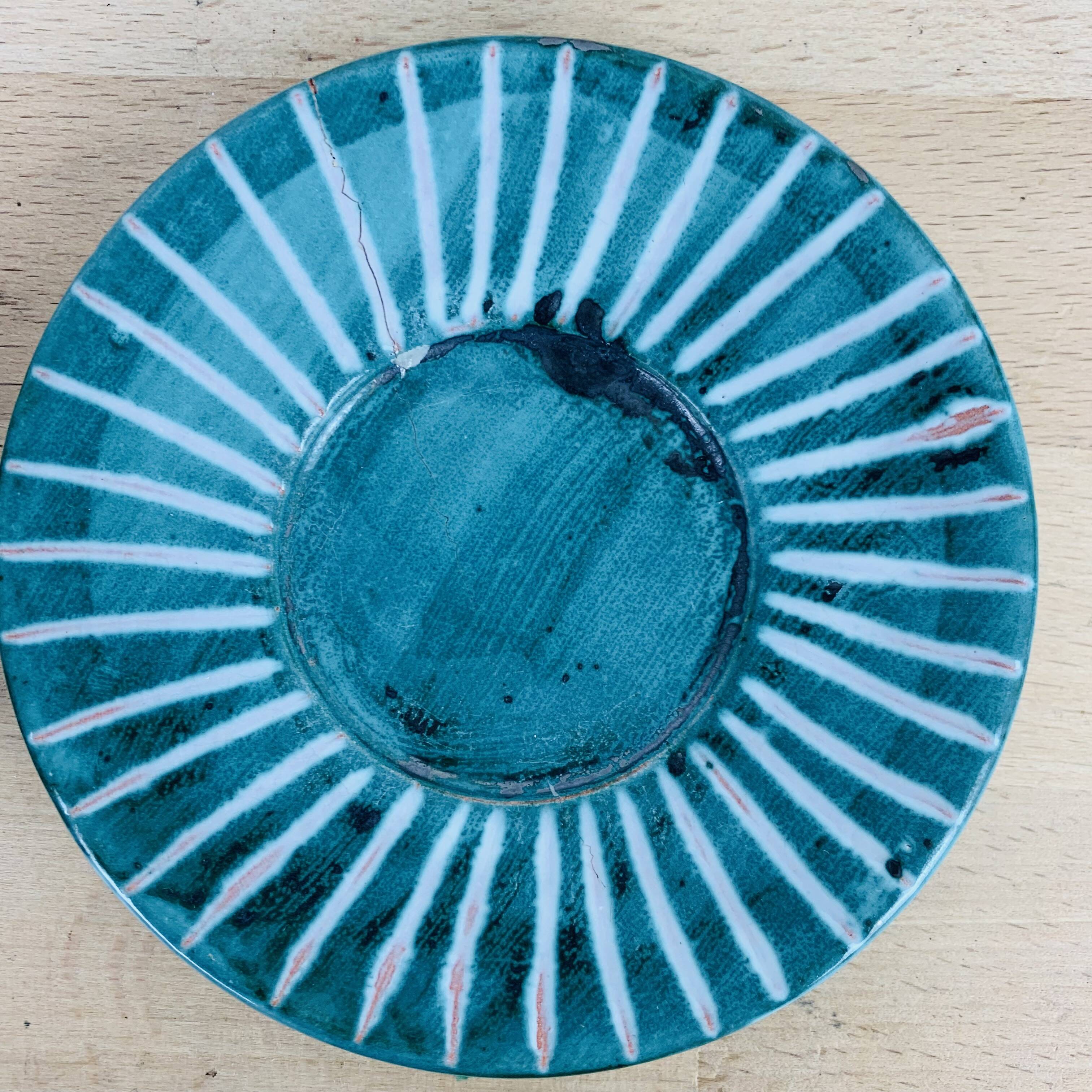 4 Robert Picault saucer plates