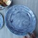 Vintage Marble Purple & Gold Interior Porcelain Coffee/Tea Trio -