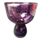 Purple glass vase