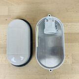 Industrial style porthole wall light