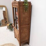 Vintage glass hosiery cabinet